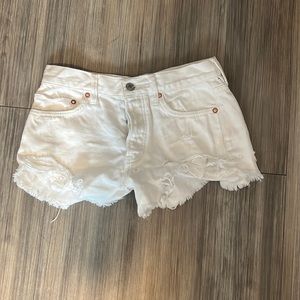 Free people white shorts